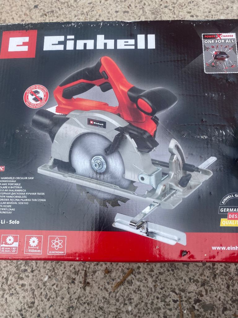 Brand New Cordless Einhell Circular Saw – In Box