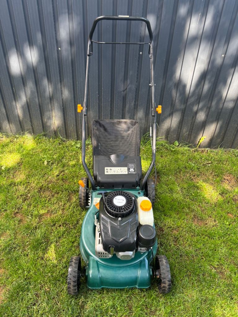 PARKSIDE Petrol Lawnmower 132cm³ – Green, Good Condition