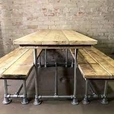 Scaffolding Table and benches