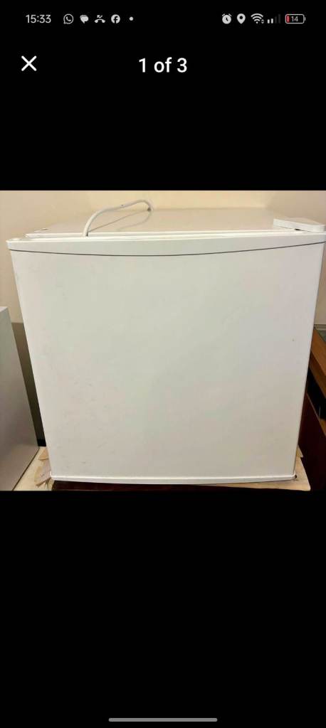 White Table Top Freezer  (delivery 🚚 Available for Extra)