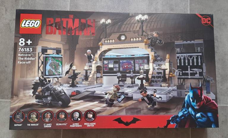 Lego Batman 76183 - Batcave The Riddler Face off - New