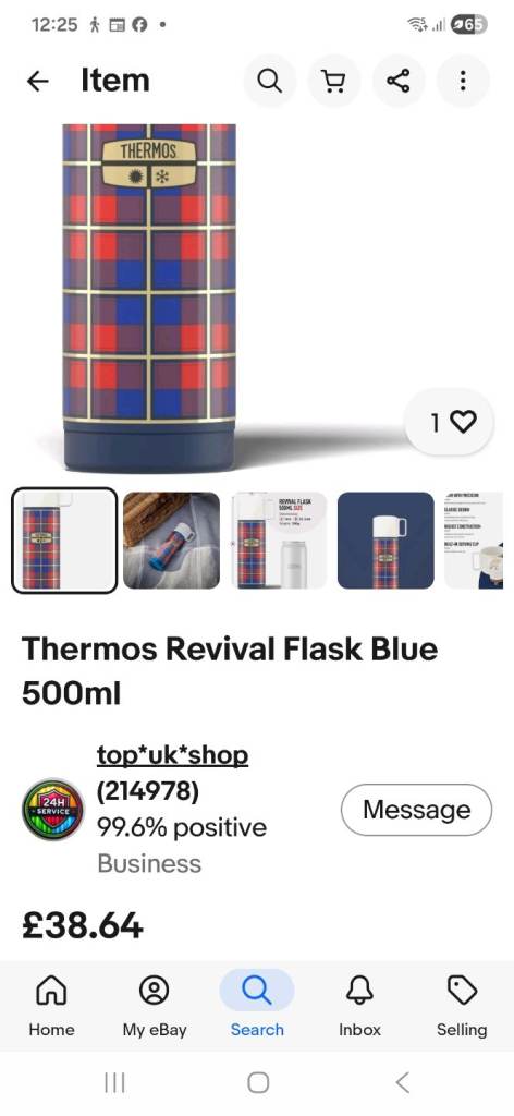 THERMOS REVIVALFLASK 500ML