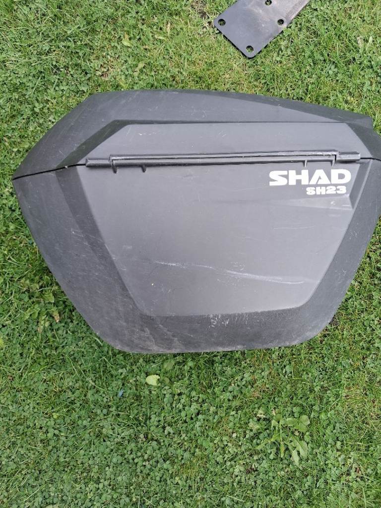 Shad panniers and top box