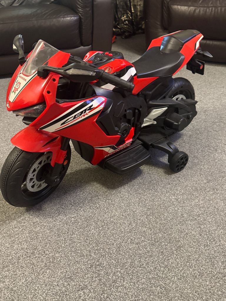 Honda CBR Motorcycle 6V Electric Ride On Red