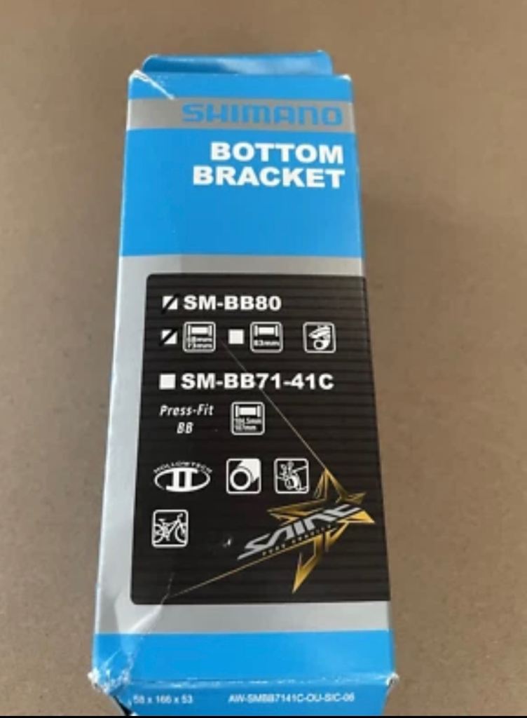 Shimano Saint MTB Bottom Bracket SM-BB80 83mm BSA Threaded Hollowtech sku130776