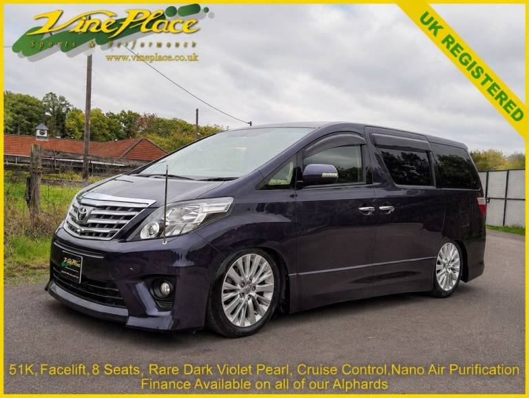 2012 Toyota Alphard 240S, 8 Seats, Auto MPV Petrol Automatic