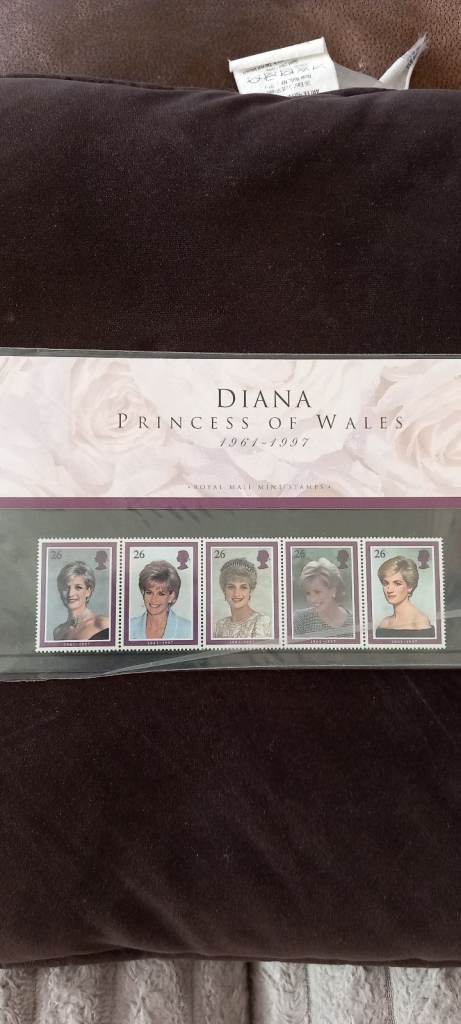 Princess Diana stamps.