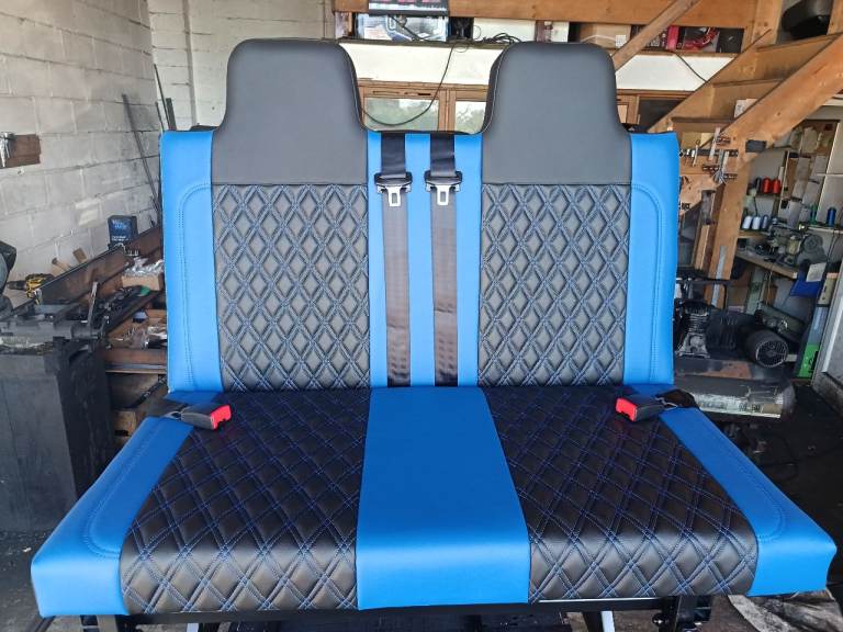 Rock and roll bed for campervan