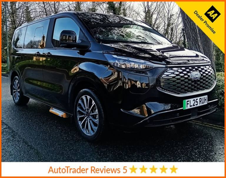 2025 Ford E-Tourneo Custom 340 65kWh Titanium X Minibus 5dr Electric Auto L1 (218 ps).*8 SEATS*LE...