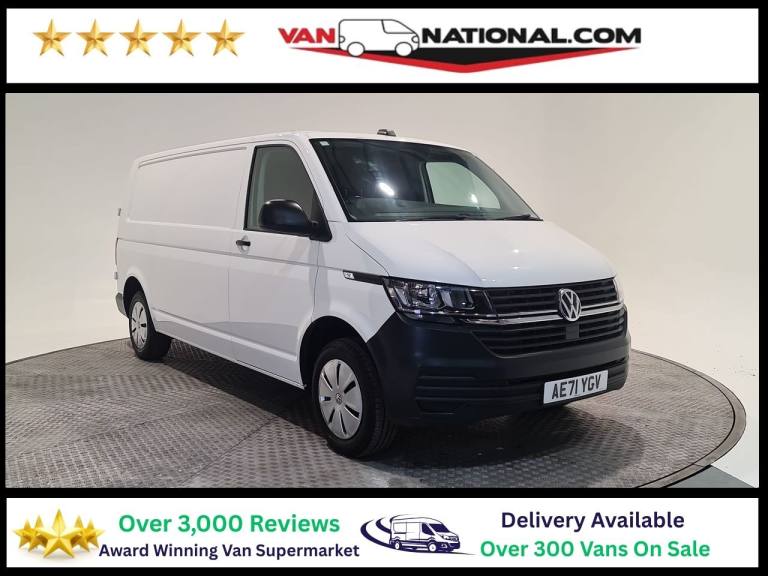 2021 Volkswagen Transporter 2.0 TDI T30 STARTLINE FWD 90 BHP L2 LWB Panel Van Diesel Manual