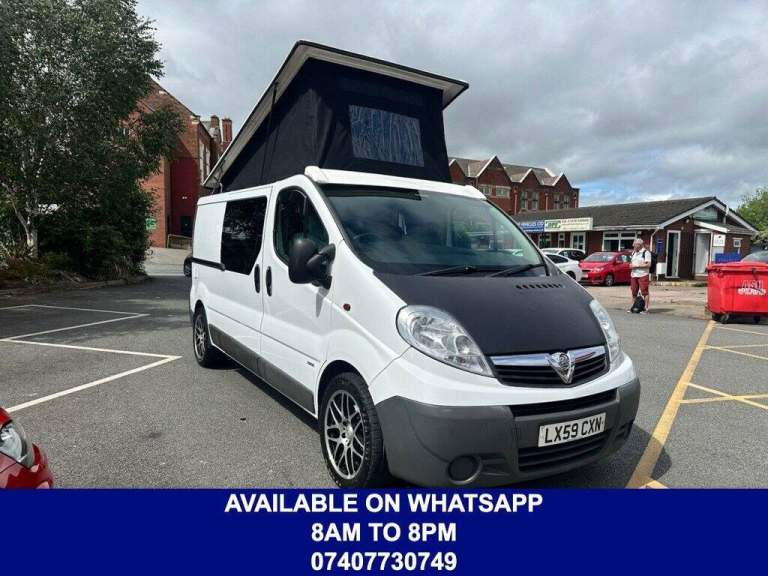 2010 Vauxhall Vivaro 2.5CDTI [146PS] Van 2.9t Campervan DIESEL Manual