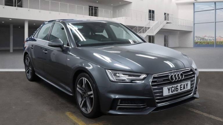 2016 Audi A4 2.0T FSI 252 Quattro S Line 4dr S Tronic SALOON PETROL Automatic