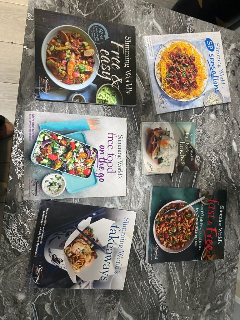 6x slimming world books