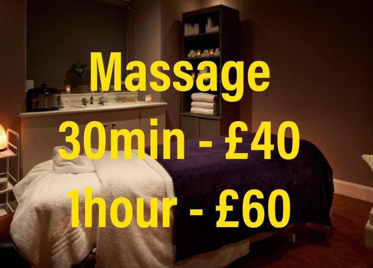 Full Body Deep Tissue/Swedish Massage in Central London 