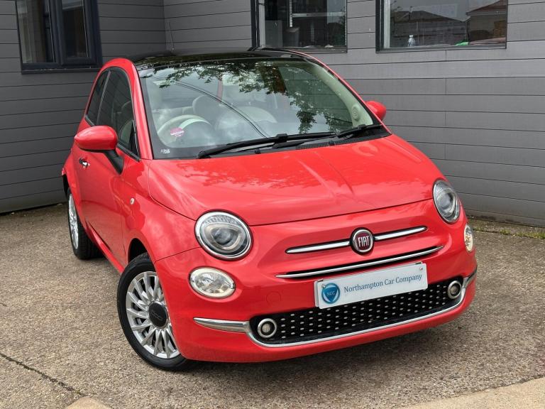 2016 Fiat 500 1.2 Lounge Euro 6 (s/s) 3dr HATCHBACK Petrol Manual