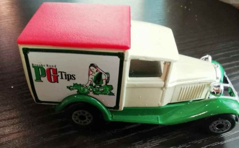 vintage 1979 Matchbox Model MB-38, A Ford PG Tips delivery van
