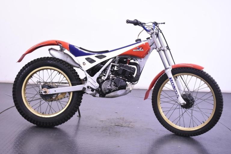 HONDA TLM200R 1985 CLASSIC 2-STROKE TRIALS BIKE *RUNS AND RIDES*