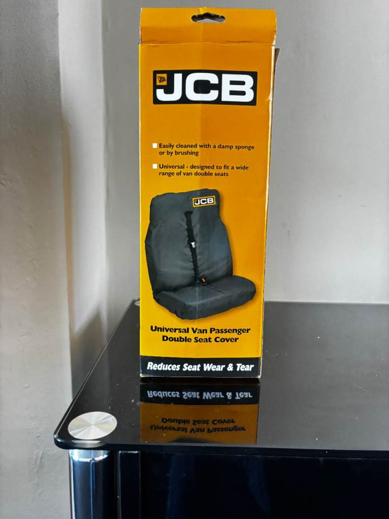 JCB Universal Van Double Passenger Seat Cover - Brand New