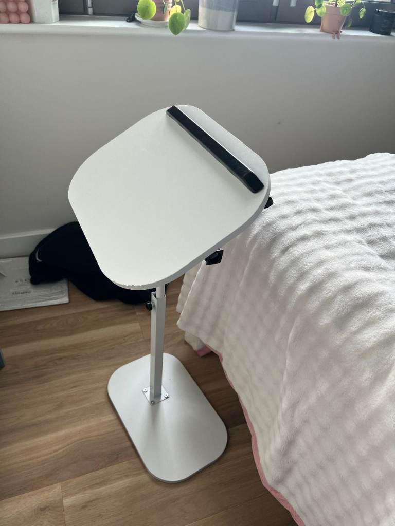 Adjustable laptop side table with Adjustable Height 360° 