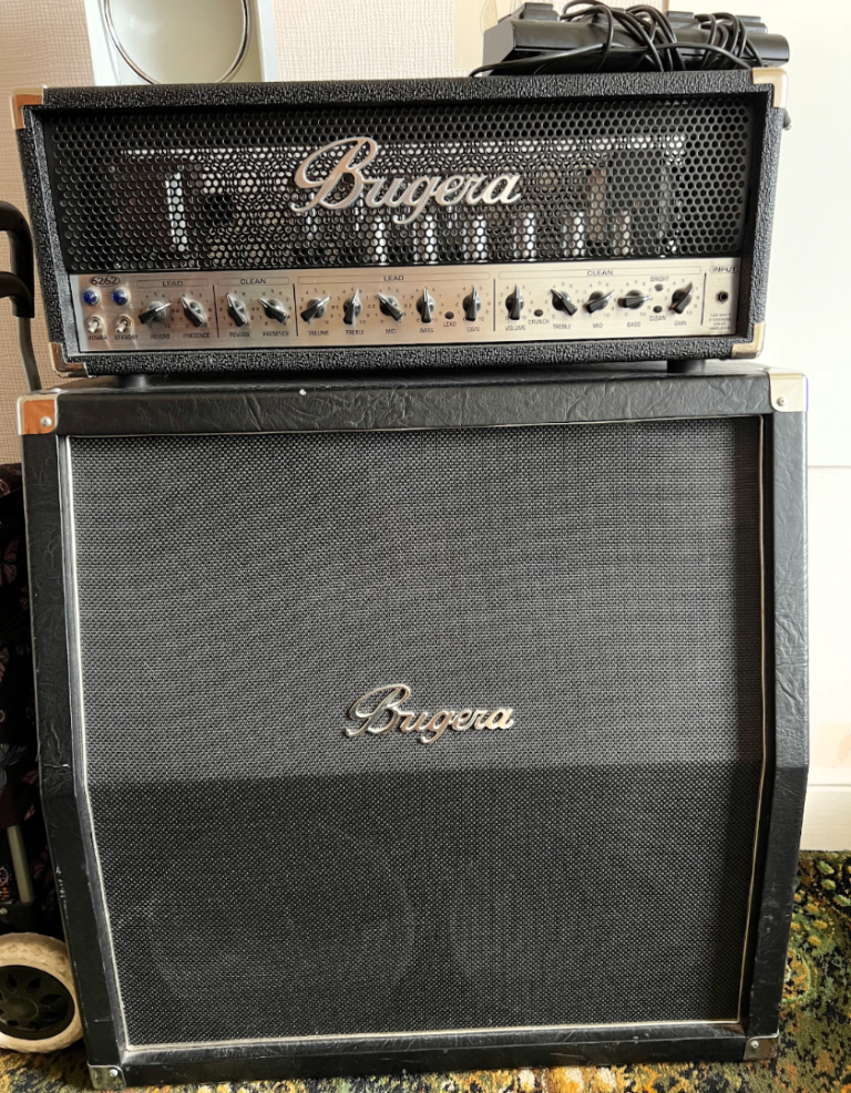 Bugera 6262 Head and 412H-BK Cabinet Guitar Amplifier/Amp