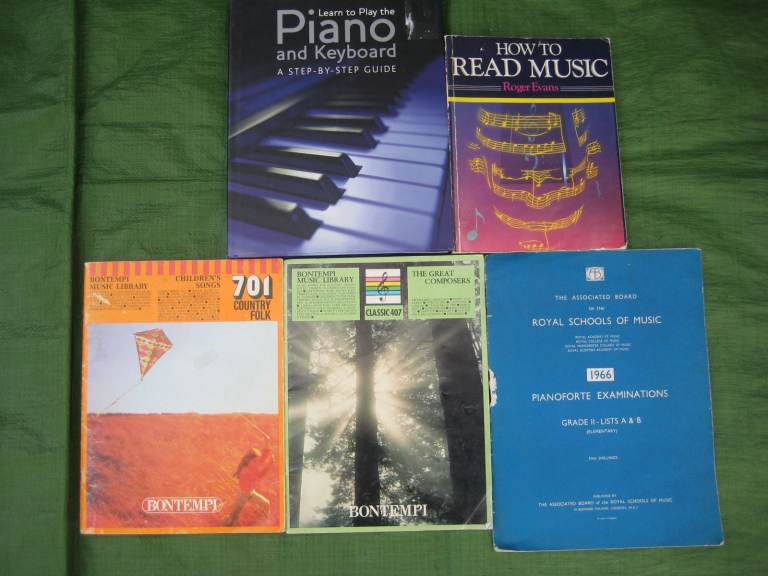 image for 5 MUSIC Books for £4.00