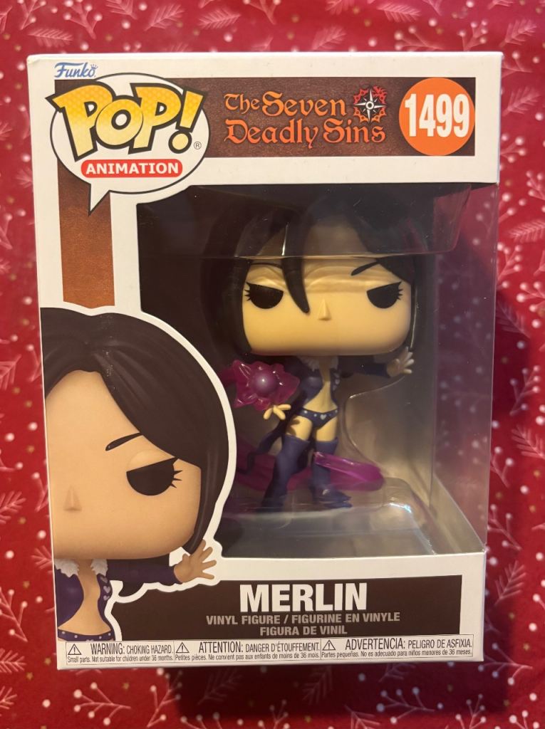 Merlin Funko Pop #1499 – Seven Deadly Sins – Brand New, In Box
