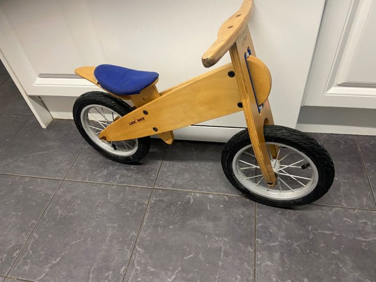 Wooden LIKEaBIKE balance training bike from German brand KOKUA ( £225 When New)