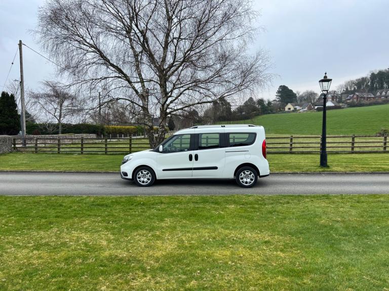 FIAT DOBLO MAXI COMBI 1.6 MULTIJET 105PS SX L2 LWB CREW VAN 67 REG 34,800 MILES