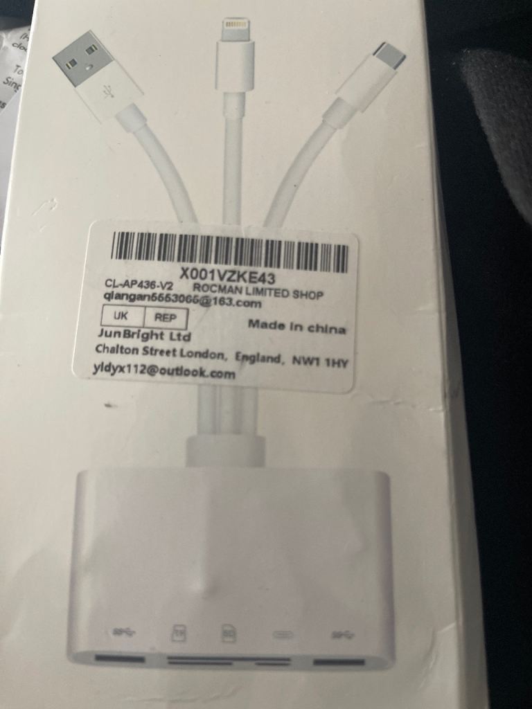 New USB Multi-Port Adapter with Lightning and USB-C