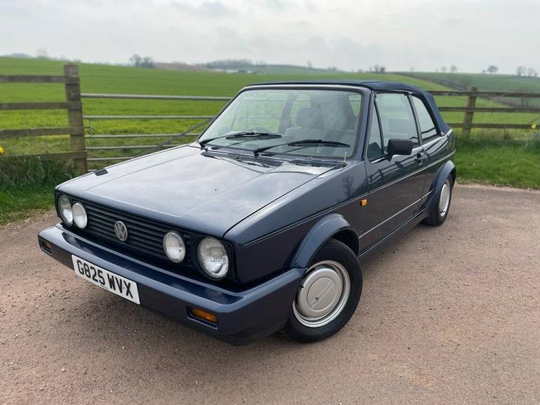 VOLKSWAGEN GOLF CLIP CABRL (blue) 1989