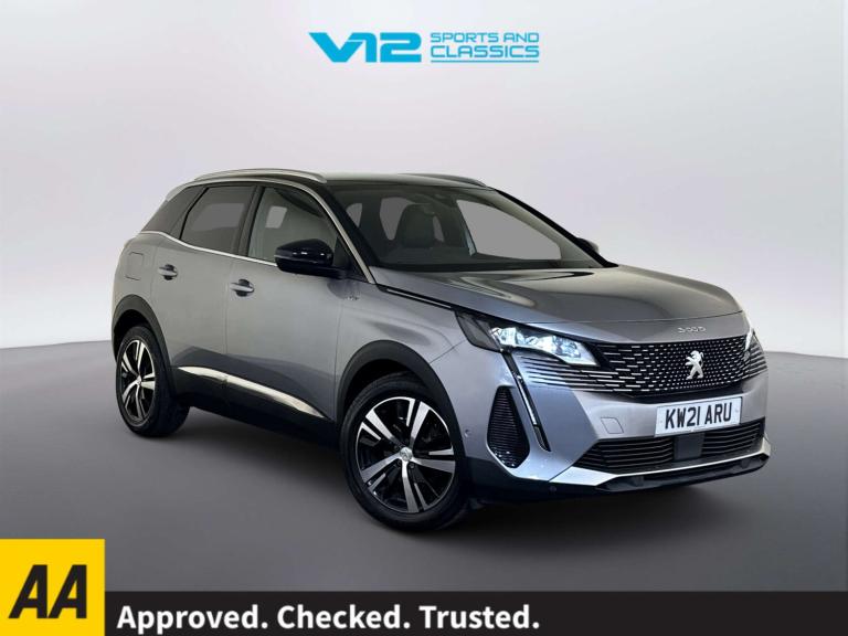 2021 Peugeot 3008 1.5 BlueHDi GT SUV 5dr Diesel Manual Euro 6 (s/s) (130 ps) SUV Diesel Manual