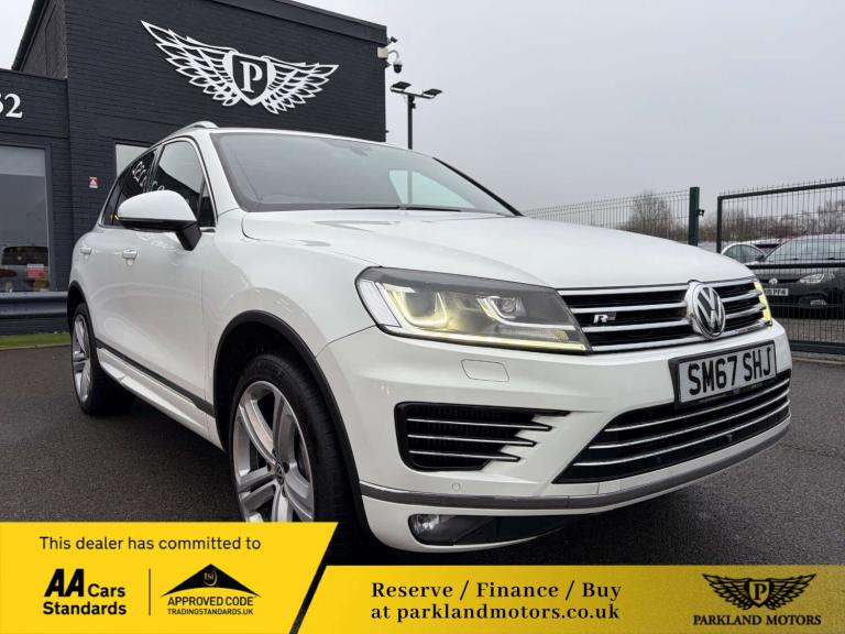 2018 Volkswagen Touareg 3.0 Touareg V6 R-Line+ TDI BlueMotion Technology Auto 4WD 5dr SUV Diesel ...