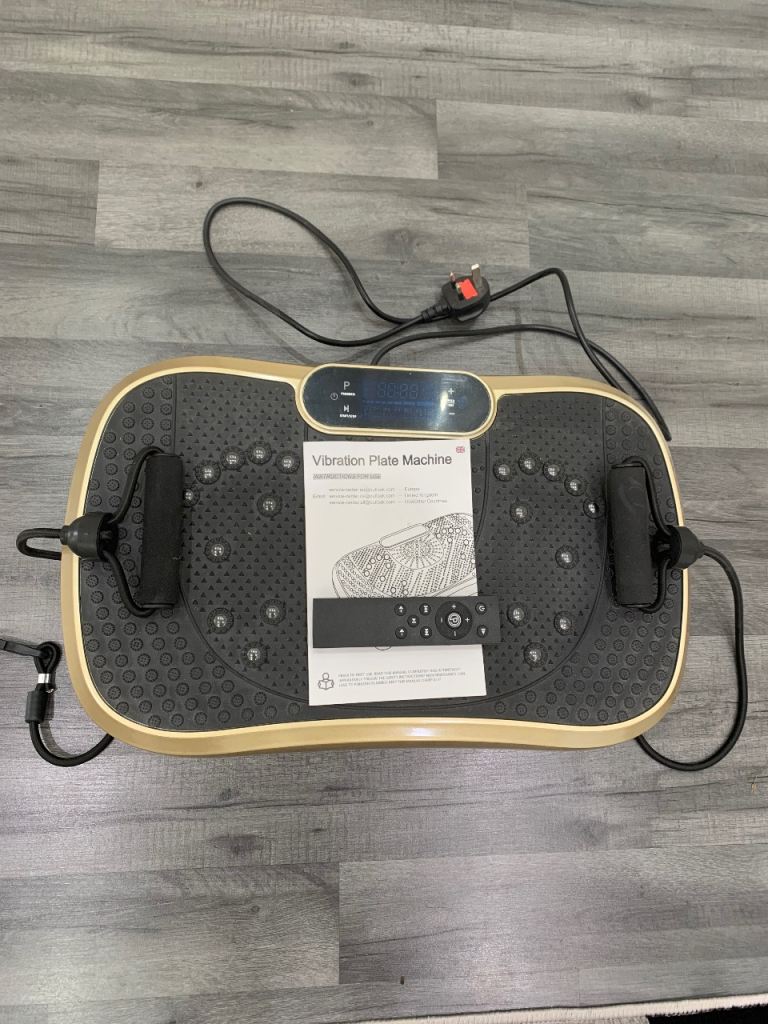 Dripex Vibration Plate Exercise Machine. Workout, fitness, burn fat