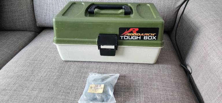 Tough fishing box with leads stones