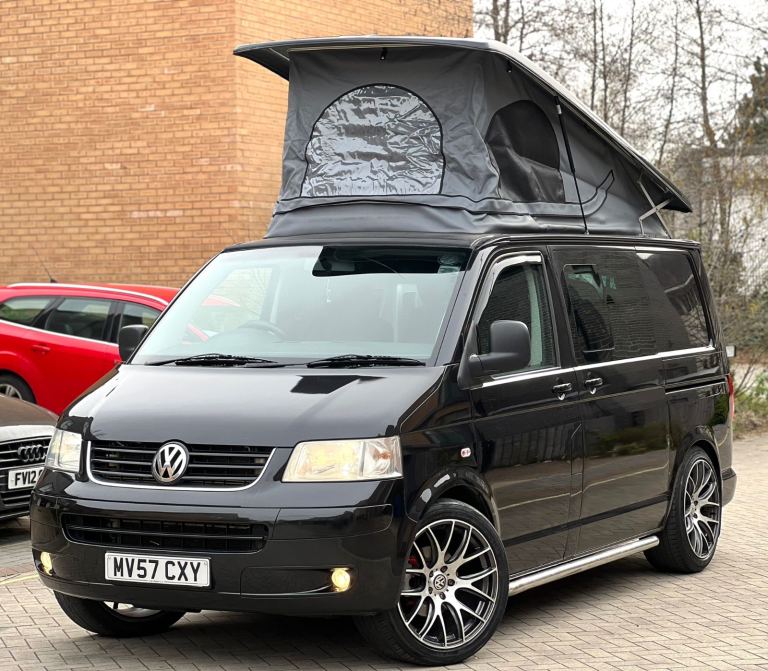 volkswagen Transporter Camper Van Pop Top Skyline
