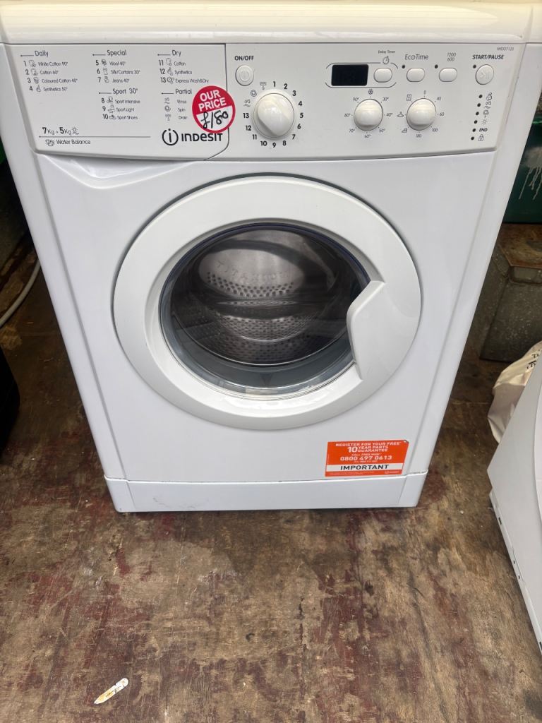 🔥INDESIT WASHER DRYER COMBO PERFECT CONDITION £150 EACH 🔥DENTON APPLIANCES🔥