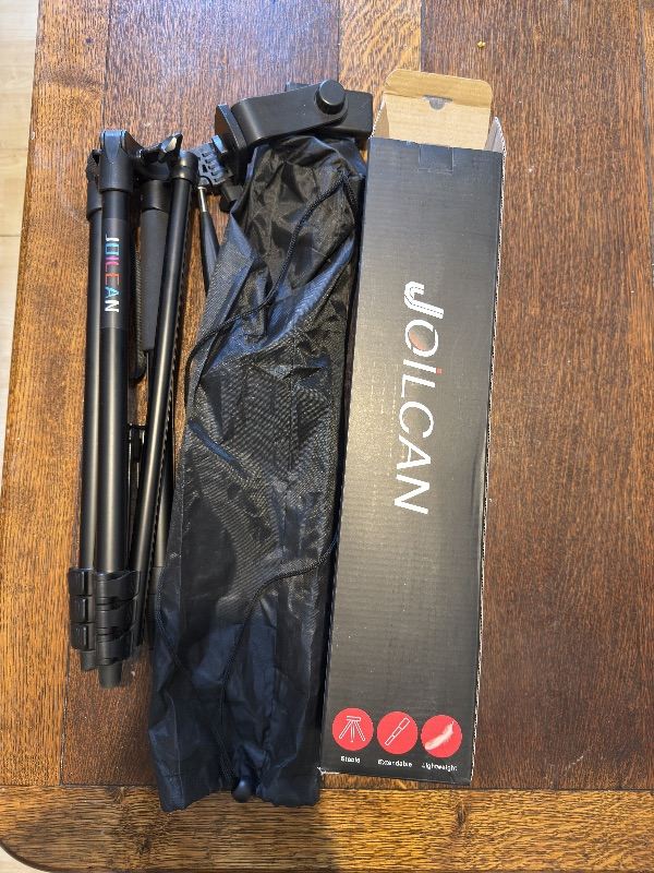 JOILCAN Phone Tripod, 63'' Tripod with Wireless remote