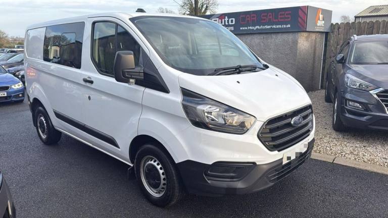2023 Ford Transit Custom 2.0 300 EcoBlue Leader Crew Van Double Cab 5dr Diesel Manual L1 H1 Euro ...