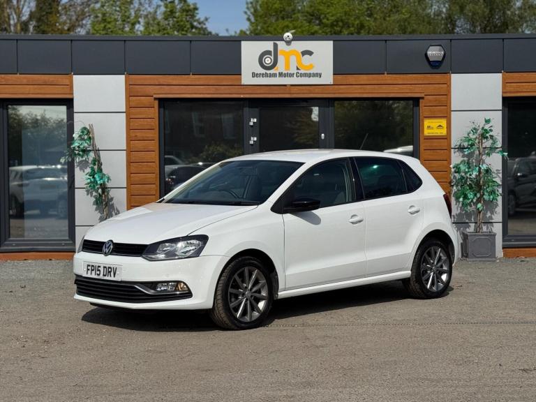 2015 Volkswagen Polo 1.0 BlueMotion Tech SE Design Euro 6 (s/s) 5dr HATCHBACK Petrol Manual