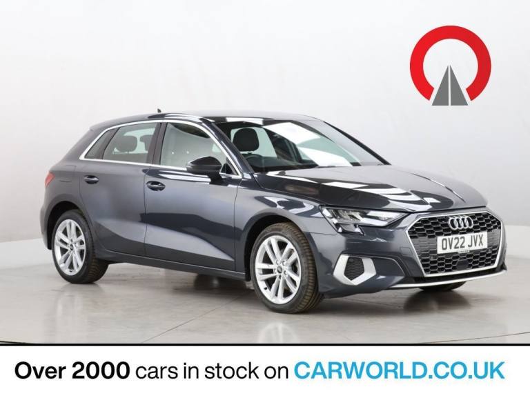 2022 Audi A3 1.5 TFSI 35 Sport Sportback 5dr Petrol S Tronic Euro 6 (s/s) (150 ps) Hatchback Petr...