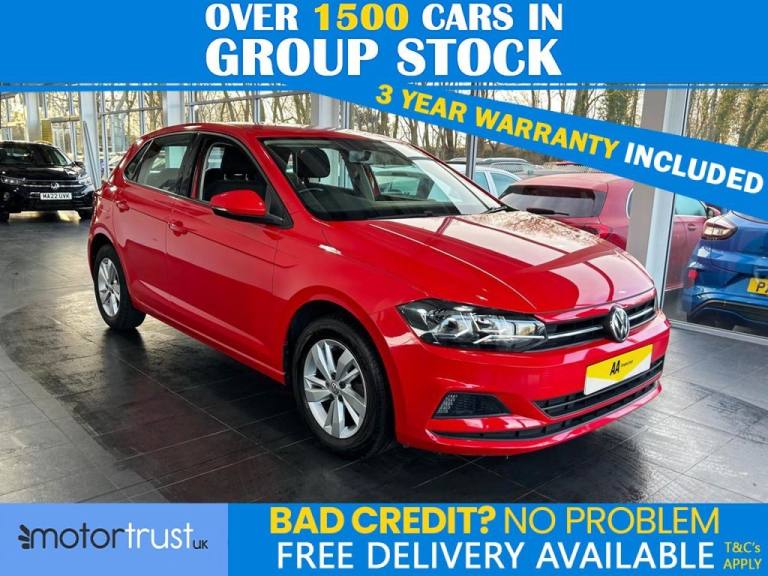 2019 Volkswagen Polo 1.0 EVO SE Hatchback 5dr Petrol Manual Euro 6 (s/s) (65 ps) F/S/H X6!! 1 FO ...