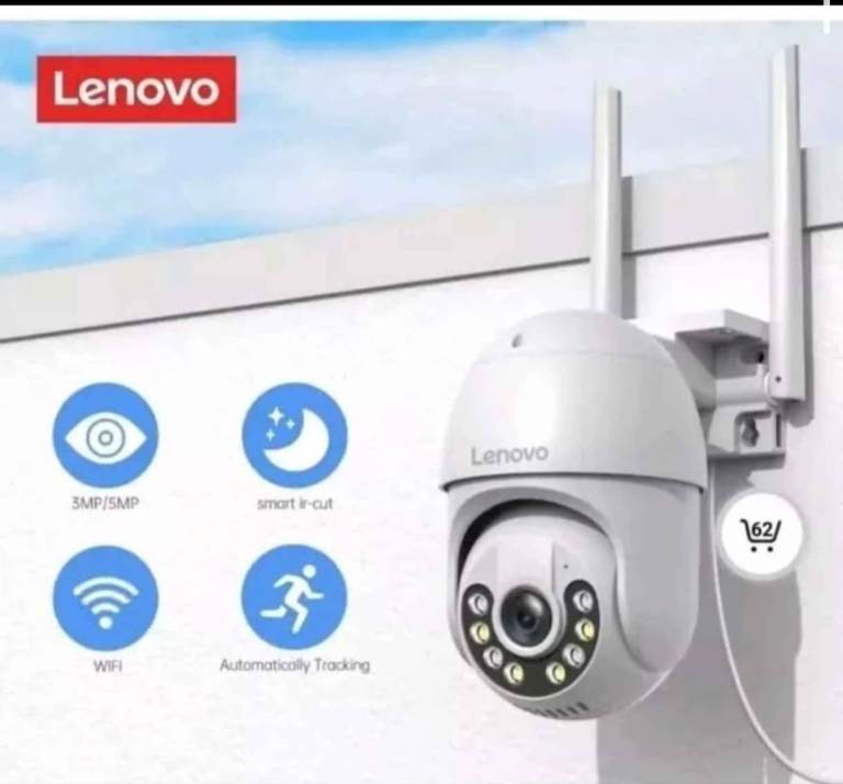 Lenovo CCTV CAMERA WiFi camera Dome, Brand New