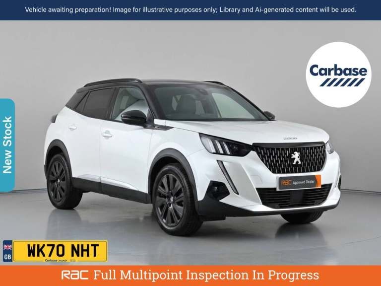 2020 Peugeot 2008 1.2 PureTech GT SUV 5dr Petrol EAT Euro 6 (s/s) (155 ps) SUV Automatic