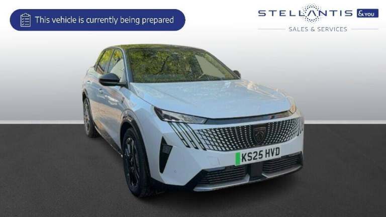 2025 Peugeot 3008 73kWh GT SUV 5dr Electric Auto (11kW Charger) (210 ps) SUV Electric Automatic