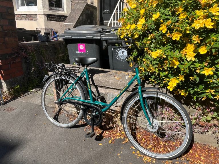 Good Condition Kildemoes Retro City Bike - Dark Green