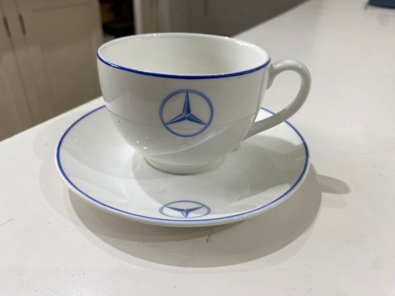 Mercedes Benz Cup and Saucer