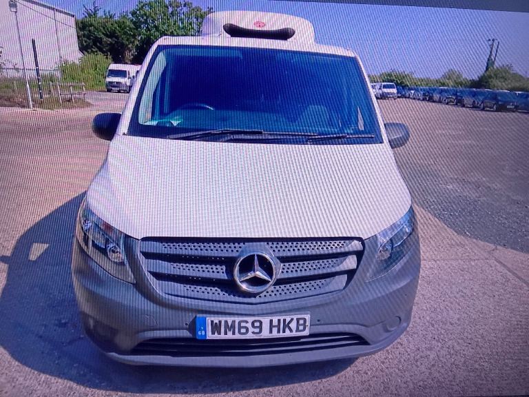 REAR WHEEL DRIVE LWB MERCEDES VITO FRIDGE VAN 2020 STANDBY 1 OWNER L2 CRUISE CON P/SENSORS