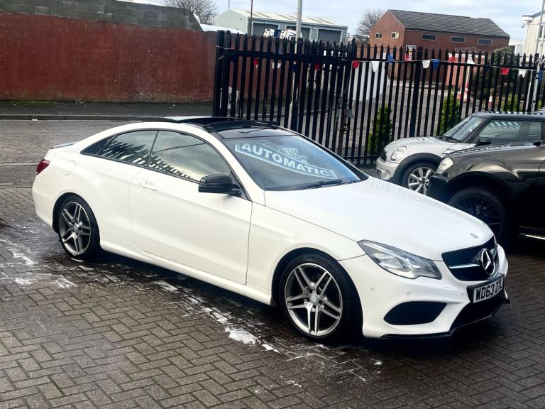 2014 Mercedes-Benz E Class E220 CDI AMG Sport 2dr 7G-Tronic COUPE Diesel Automatic