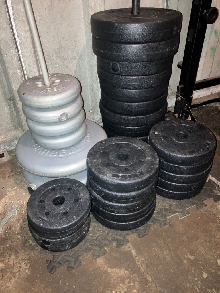 image for Vinyl weight plates 