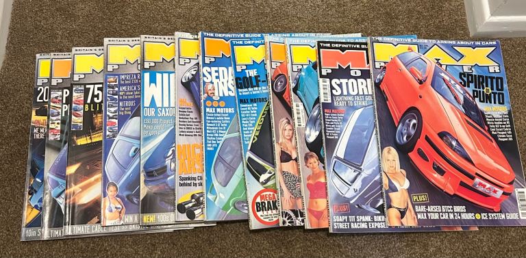 Max Power magazines 1999